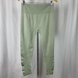 JoyLab XL Extra Large Olive Green Mesh High Waist Leggings Yoga Running Gym